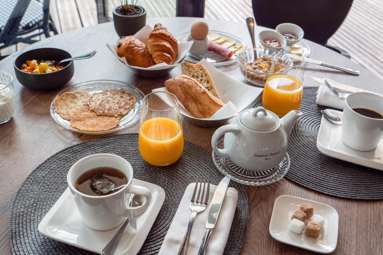 Le Boeuf Couronne - Hotel & Restaurant Chartres- Logis Hotels Dış mekan fotoğraf